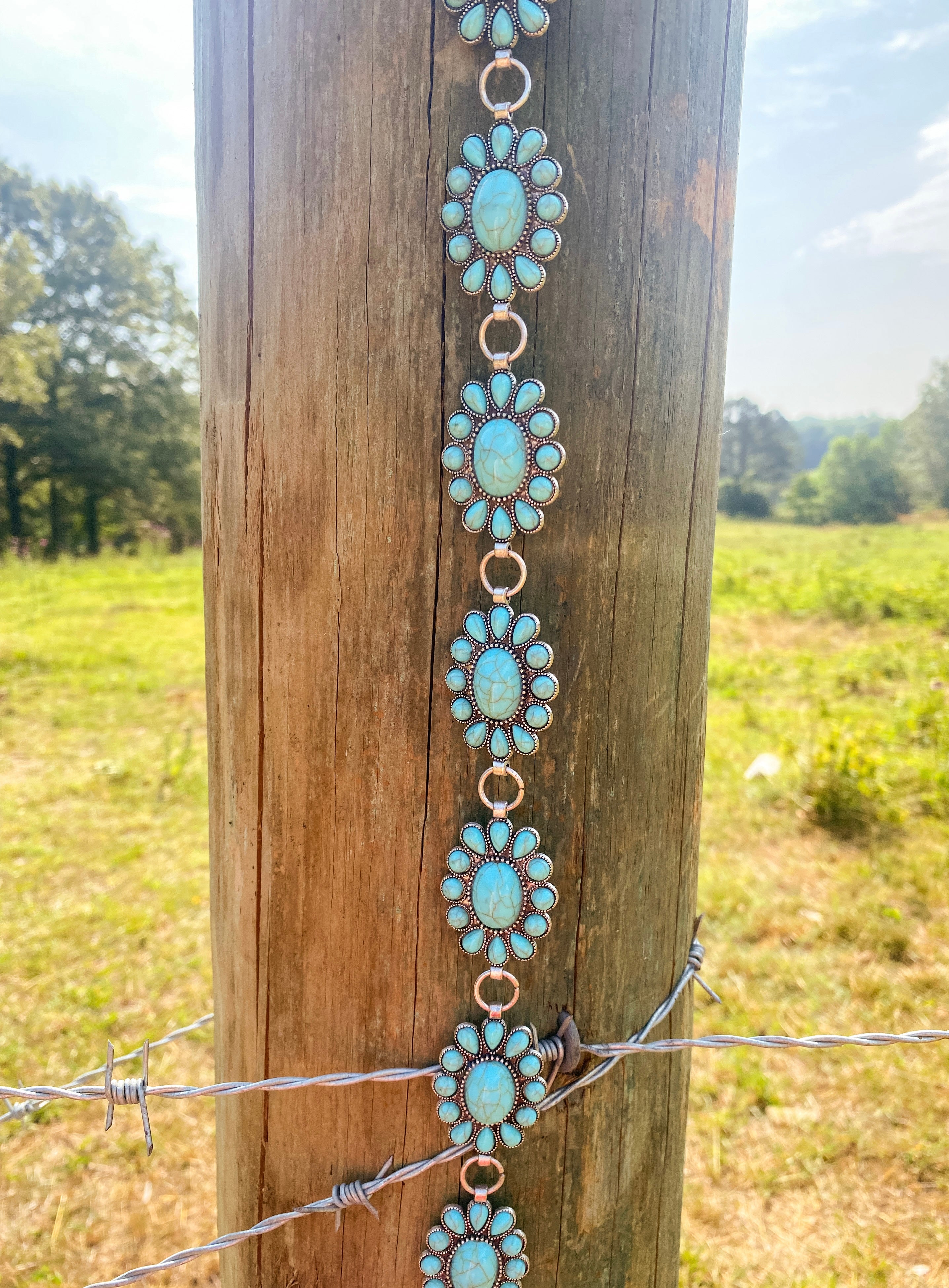 Small Turquoise Stone Belt