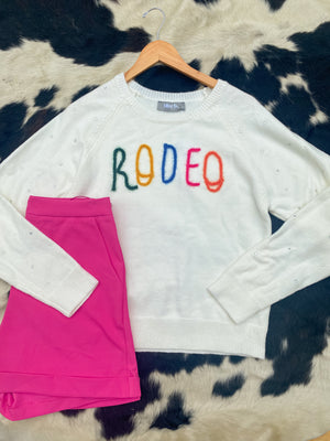 Embroidered Rodeo Sweater