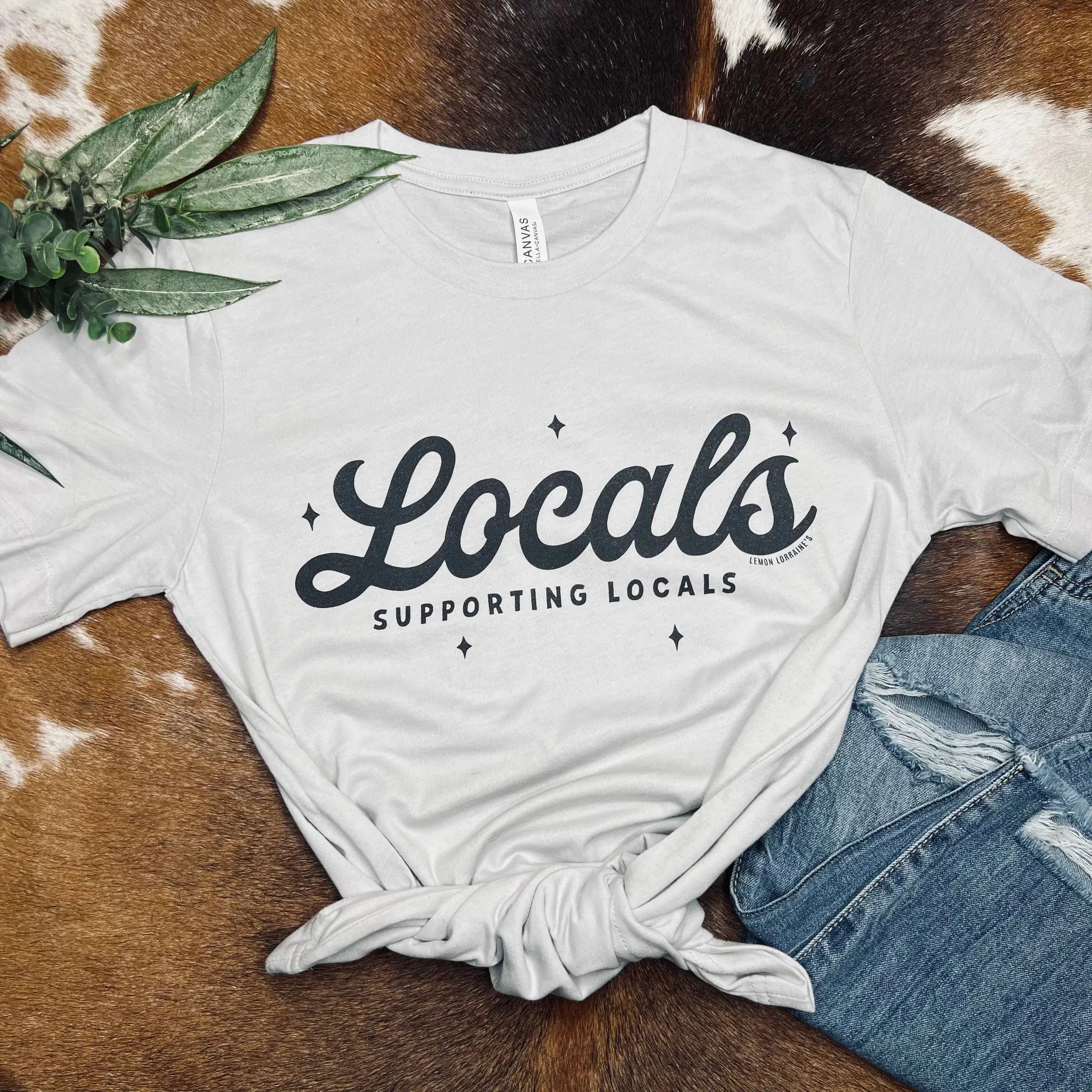 Locals Supporting Locals(S-3XL) Tee