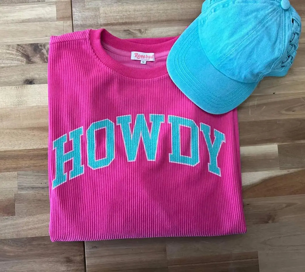 Howdy Corded Sweatshirt